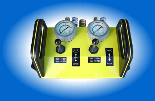 New HP Dead man lever operated dual control unit